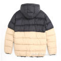 China men's soft nylon with padding hood jacket Factory